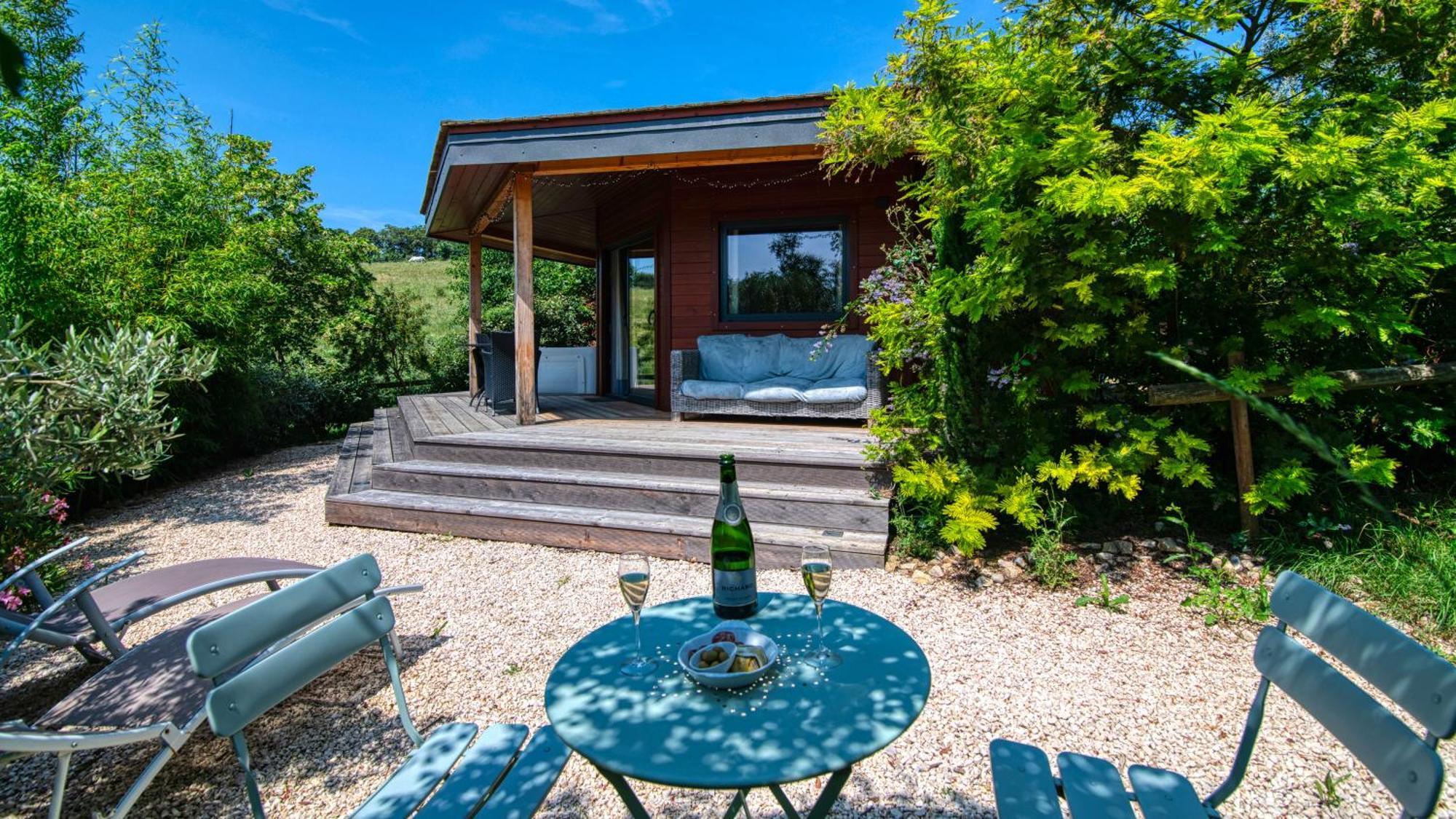 Cabanes Tresors De Campagne,Spas Privatifs Villarzel-du-Razes Exteriér fotografie